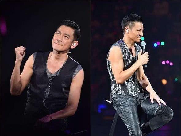 劉德華香港演唱會(huì)盛大開鑼，朱麗倩陪伴左右