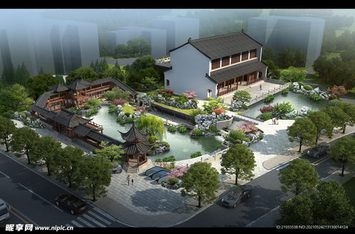 安徽中式花園效果圖設(shè)計(jì) 安徽中式花園效果圖設(shè)計(jì)