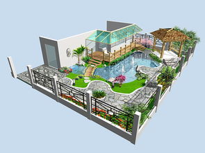 建筑庭院花園設(shè)計(jì)的效果圖 建筑庭院花園設(shè)計(jì)的效果圖片大全 