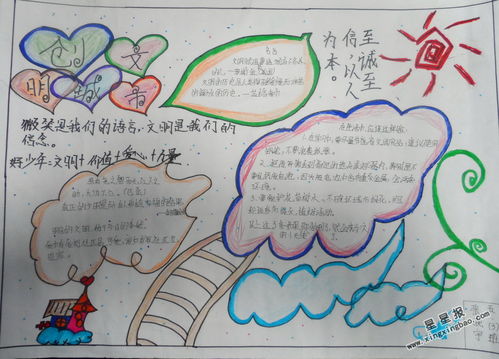手抄報(bào)版面設(shè)計(jì)圖片高級(jí)，藝術(shù)與創(chuàng)意的完美結(jié)合
