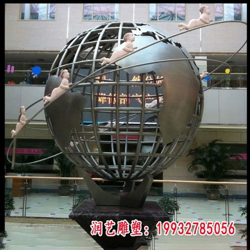 圓形不銹鋼雕塑設(shè)計(jì)圖片